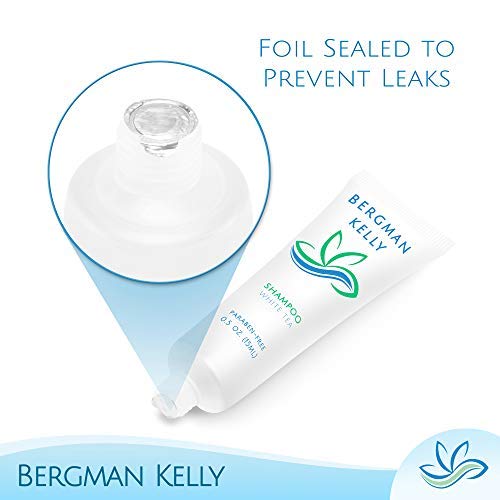 BERGMAN KELLY Round Sanitary Soap Bars, Shampoo & Conditioner 3-Piece Set (0....