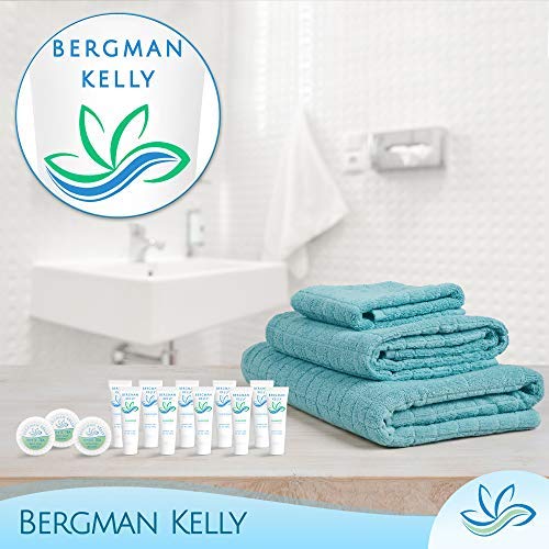 BERGMAN KELLY Round Sanitary Soap Bars, Shampoo & Conditioner 3-Piece Set (0....