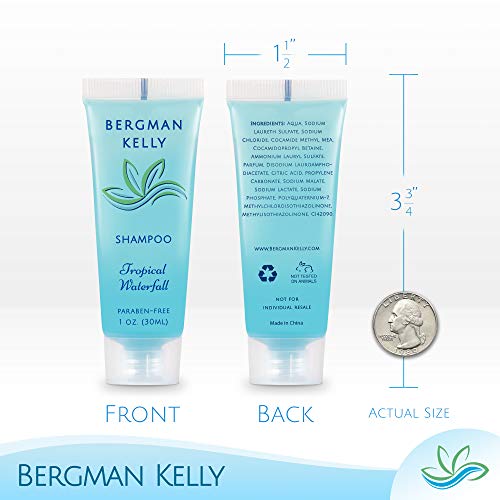 BERGMAN KELLY Round Sanitary Soap Bars, Shampoo & Conditioner 3-Piece Set (1 ...