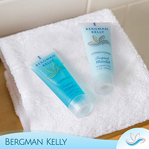 BERGMAN KELLY Round Sanitary Soap Bars, Shampoo & Conditioner 3-Piece Set (1 ...