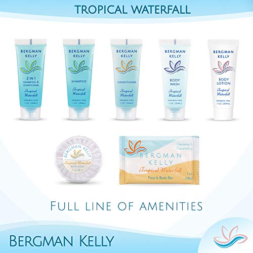 BERGMAN KELLY Sanitary Toiletries Bundle (Tropical Waterfall, 1 oz each, 125 ...