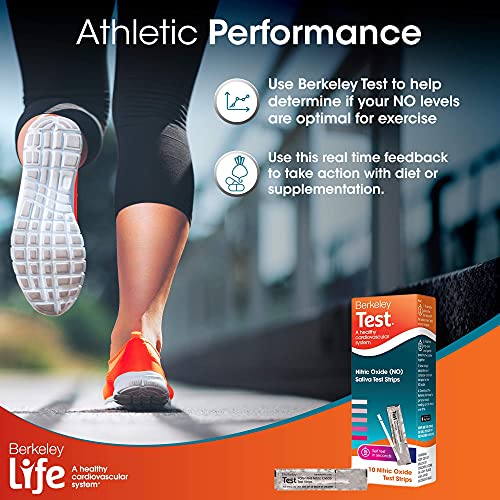 Berkeley Life Nitric Oxide Test Strip Used Worldwide by Olympians & Elite Ath...