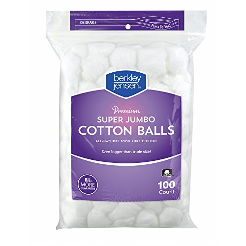 Berkley Jensen Super Jumbo Cotton Balls, 4 pk./100 ct.