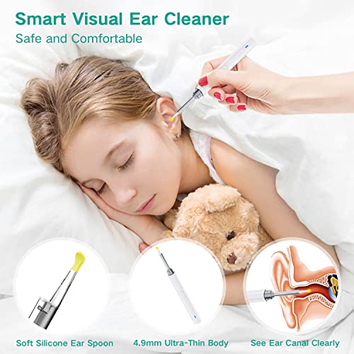 Ear Wax Removal, Ear Cleaner with Camera, Earwax Remover Tool, 1080p HD Water...