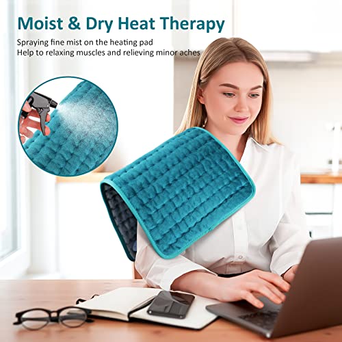 Electric Heating pad for Back/Shoulder/Neck/Knee/Leg Pain, Cramps and Arthrit...