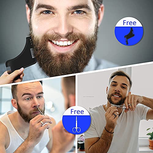 Besititli Beard Bib Apron Kit, Beard Hair Clippings Catcher for Men Shaving &...