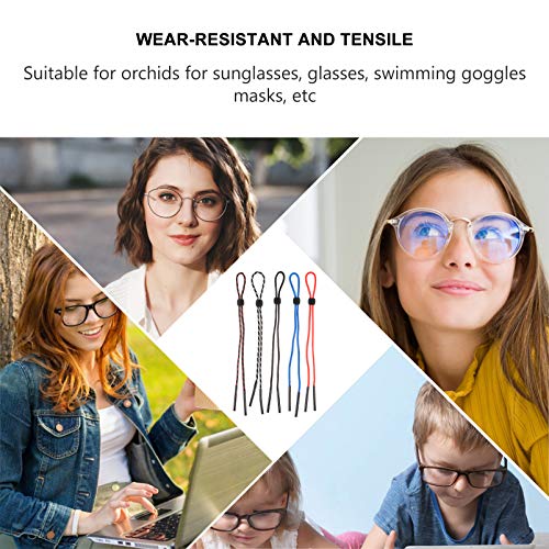 BESPORTBLE 10pcs Eyeglasses Holder Strap Cord Glasses Holder Lanyard Chain Ne...