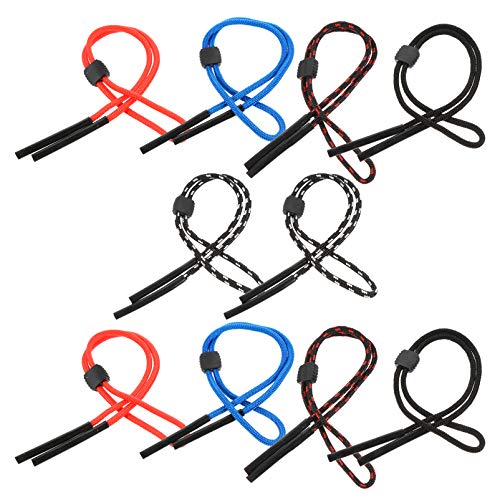 BESPORTBLE 10pcs Eyeglasses Holder Strap Cord Glasses Holder Lanyard Chain Ne...