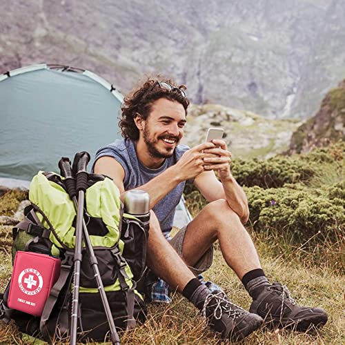 【2022 Upgrade】Compact First Aid Kit with Tourniquet - Trauma Kit with Label...