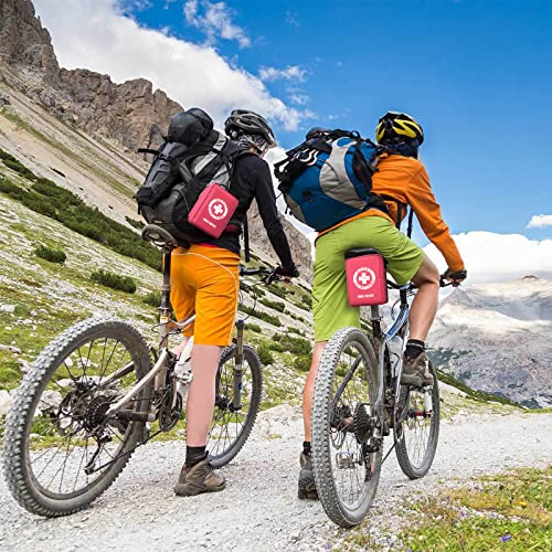 【2022 Upgrade】Compact First Aid Kit with Tourniquet - Trauma Kit with Label...