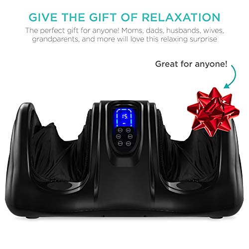 Best Choice Products Therapeutic Shiatsu Foot Massager Kneading and Rolling f...