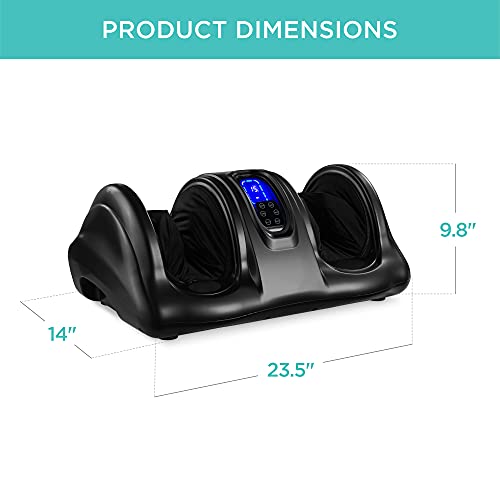 Best Choice Products Therapeutic Shiatsu Foot Massager Kneading and Rolling f...