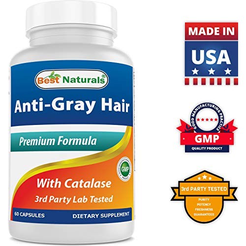 Best Naturals Anti Gray Hair Formula, 60 Count