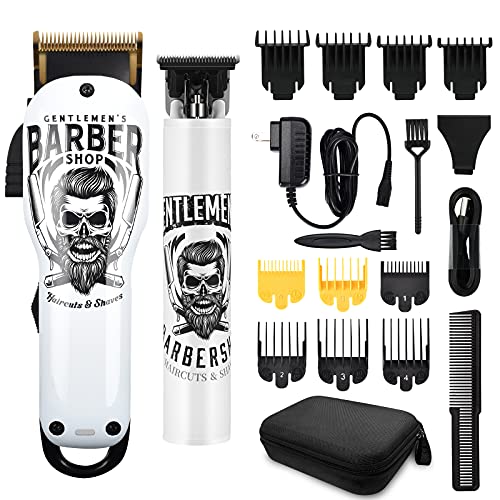 BESTBOMG Hair Clippers & Trimmer T-Blade Cordless Hair Haircut Sets, Hair Hai...