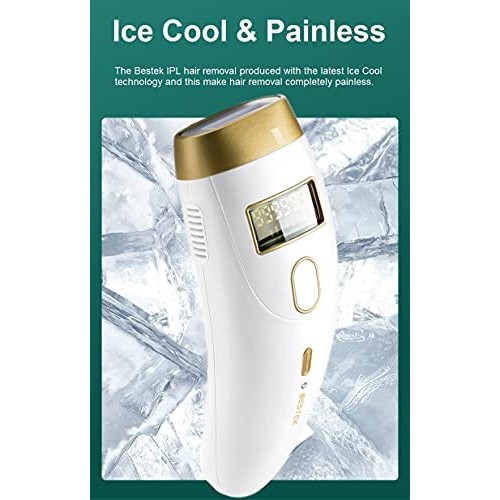 BESTEK IPL Laser Hair Removal Painless Device for Women and Men with FDA Clea...