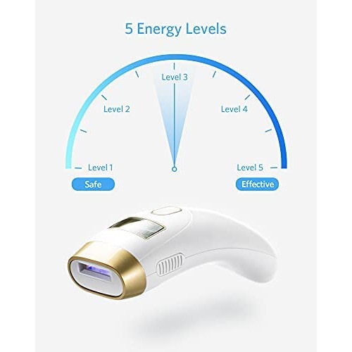 BESTEK IPL Laser Hair Removal Painless Device for Women and Men with FDA Clea...