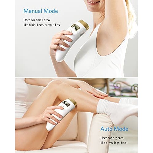 BESTEK IPL Laser Hair Removal Painless Device for Women and Men with FDA Clea...