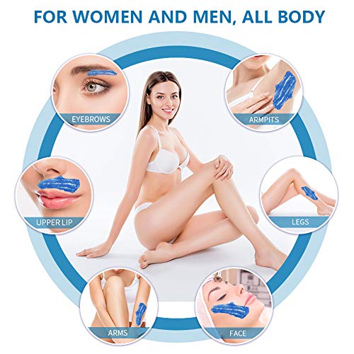 Bestidy Wax Beads 1000g/2.2lb/35oz，Waxing Kits for Hair Removal with 2 Wax T...