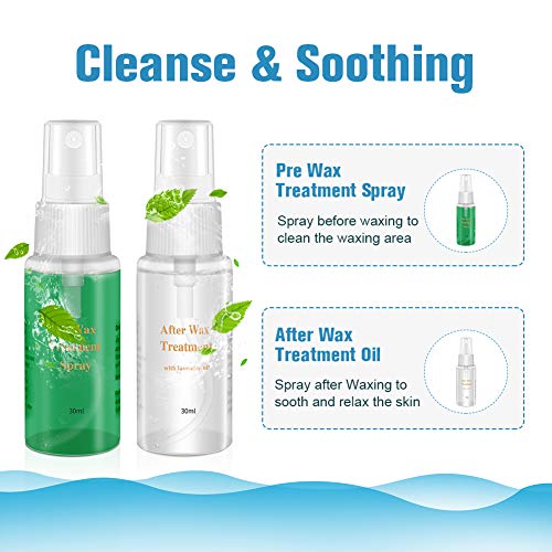 Bestidy Wax Beads 1000g/2.2lb/35oz，Waxing Kits for Hair Removal with 2 Wax T...