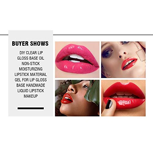 2Pack DIY Homemade Moisturizing Lip Gloss Base, Lip Makeup Primer Basic Lipst...