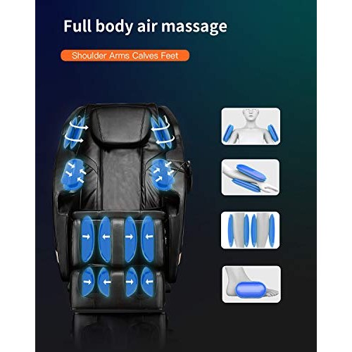 BestMassage Electric Shiatsu Zero Gravity Full Body Massage Chair Recliner wi...