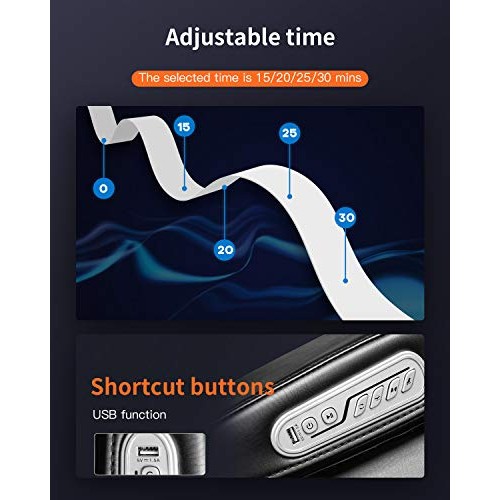 BestMassage Electric Shiatsu Zero Gravity Full Body Massage Chair Recliner wi...