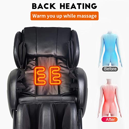 BestMassage Massage Chair Zero Gravity Full Body Electric Shiatsu Massage Cha...