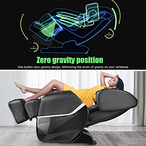 Massage Chair,Shiatsu Full Body Massage Chair Zero Gravity Massage Chair Recl...