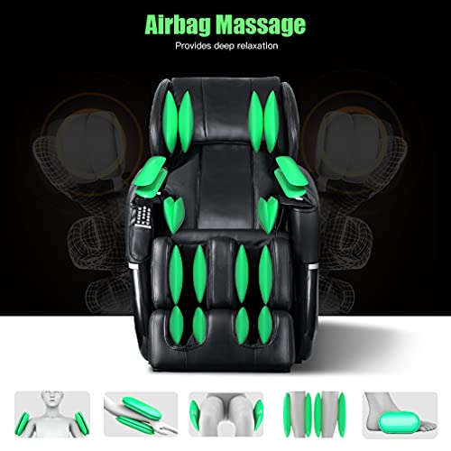 Massage Chair,Shiatsu Full Body Massage Chair Zero Gravity Massage Chair Recl...