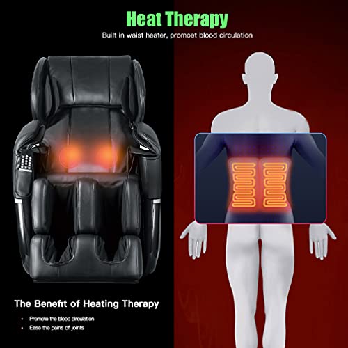 Massage Chair,Shiatsu Full Body Massage Chair Zero Gravity Massage Chair Recl...