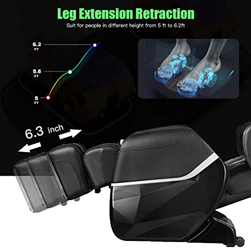 Massage Chair,Shiatsu Full Body Massage Chair Zero Gravity Massage Chair Recl...