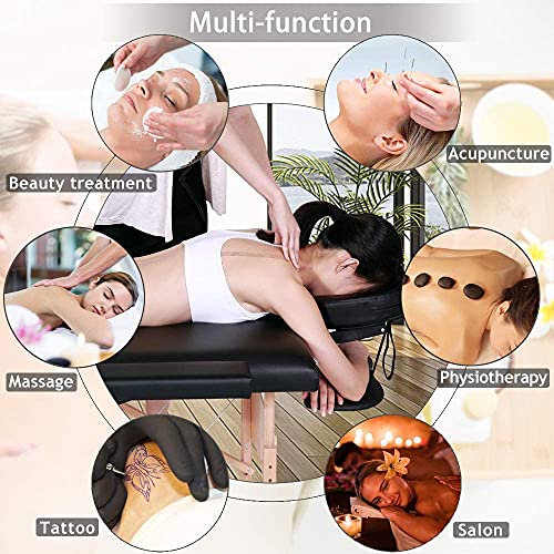 Massage Table Folding Massage Bed Portable Lash Bed Lash Extension Table 2 Fo...