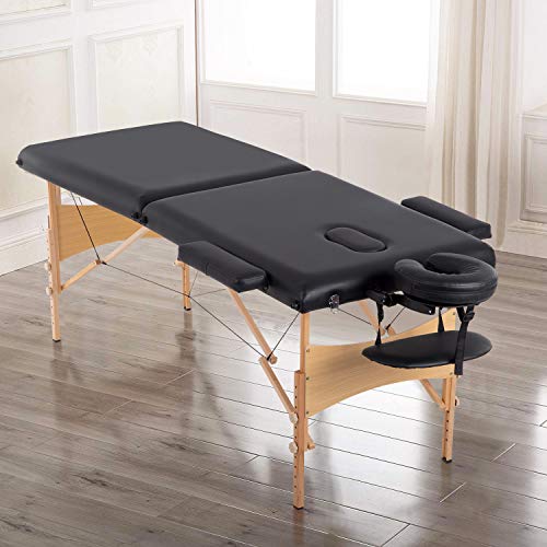 Massage Table,Lash Bed Massage Bed SPA Bed Height Adjustable Massage Table 77...