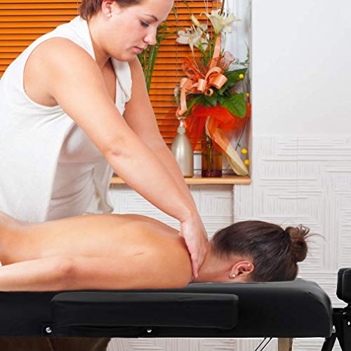 Massage Table Massage Bed Spa Bed 73 inch Long Height Adjustable Portable 2 F...