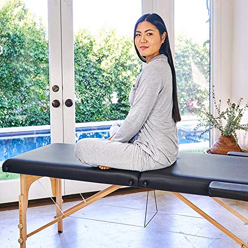 Massage Table Massage Bed Spa Bed 84 Inches Long Portable 2 Folding W/Carry C...