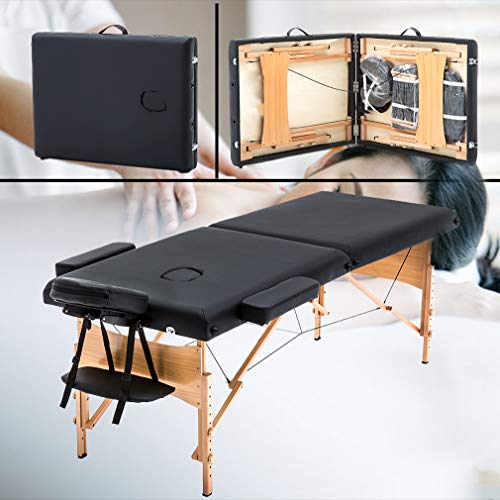 Massage Table Portable Massage Bed Spa Bed 84 Inches Long 28 Inchs Wide Hight...