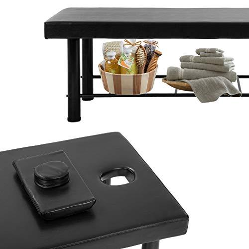Massage Table Stationary Massage Bed Spa Bed 75’’ Long 29.5” Wide Heavy Duty ...