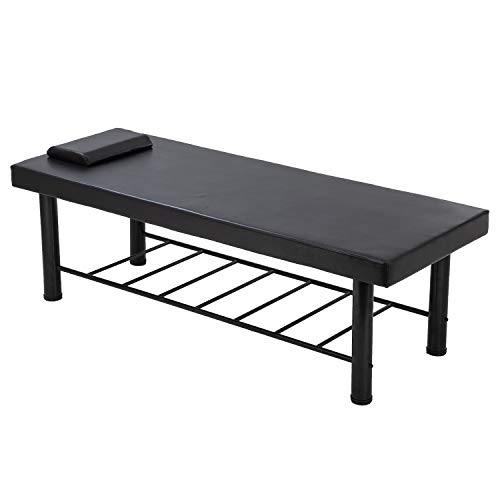 Massage Table Stationary Massage Bed Spa Bed 75’’ Long 29.5” Wide Heavy Duty ...