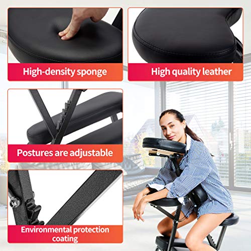 Portable Massage Chairs Tattoo Chair Therapy Chair 4 Inches Thickness Sponge ...