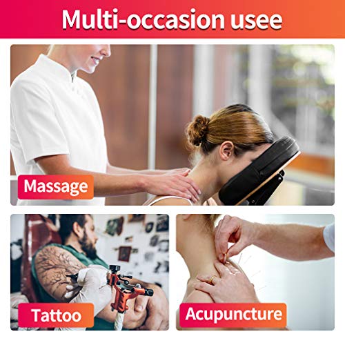 Portable Massage Chairs Tattoo Chair Therapy Chair 4 Inches Thickness Sponge ...