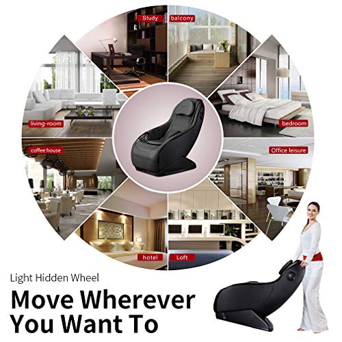 SL Track Electric Shiatsu Massage Chair Fully Assembled Video Gaming Chair wi...