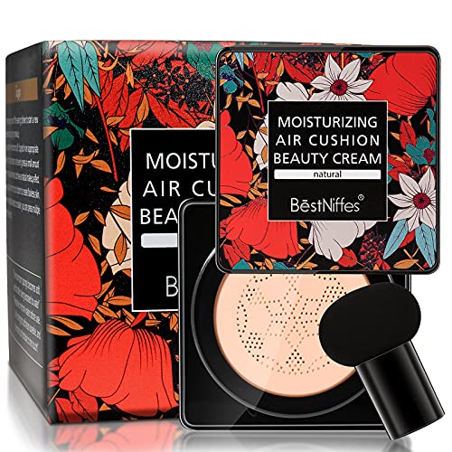 Mushroom Head Foundation,Air Cushion CC Cream BB Cream, Moisturizing Conceale...