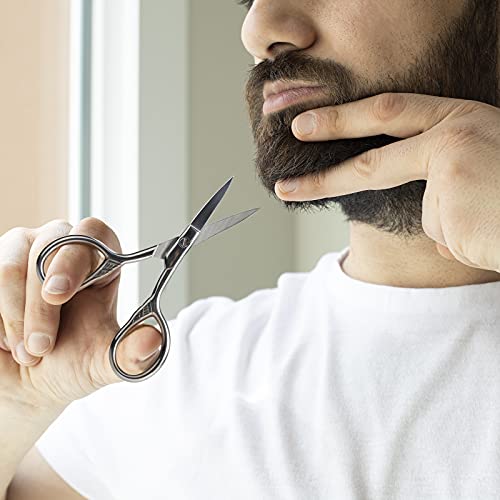 BESTOOL Beard Brush and Comb Set for Men Grooming Beards and Mustaches, Woode...