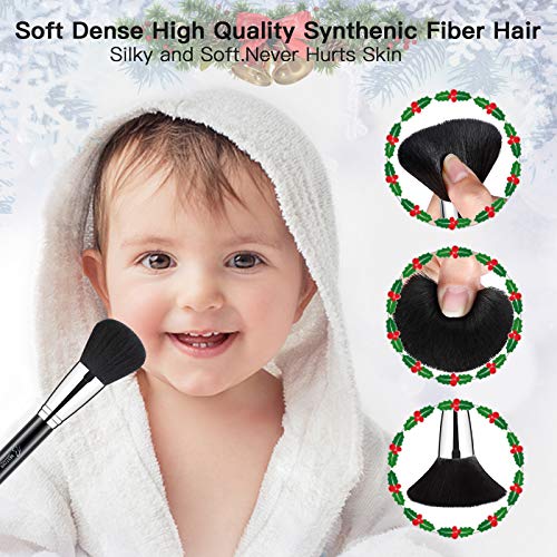 BESTOPE Makeup Brushes 16PCs Makeup Brushes Set with 4PCs Beauty Blender Spon...