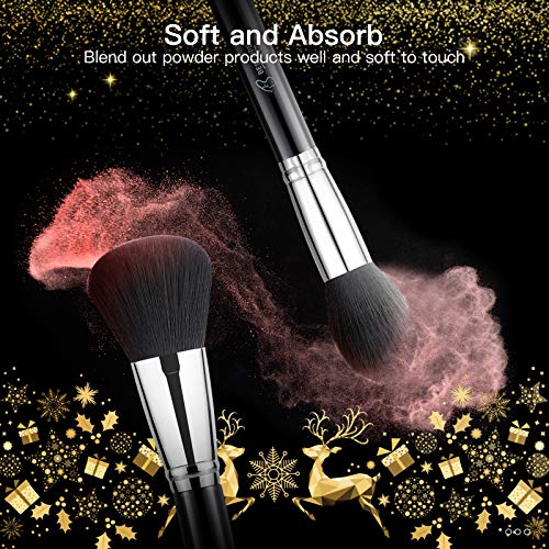BESTOPE Makeup Brushes 16PCs Makeup Brushes Set with 4PCs Beauty Blender Spon...
