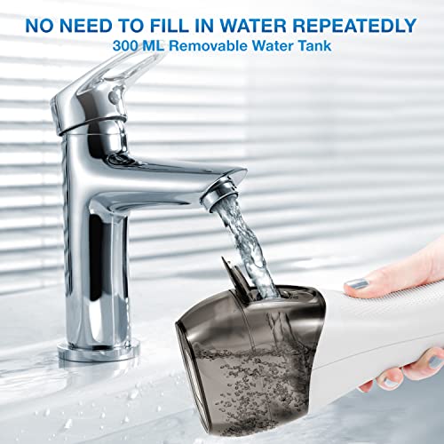 Cordless Water Flosser for Teeth, BESTOPE Pro Water Oral Flossers with 5 Mode...