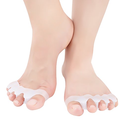 Gel Toe Separator,Bestrice Toe Spacers Rubber Toe Stretchers Used for Sports ...