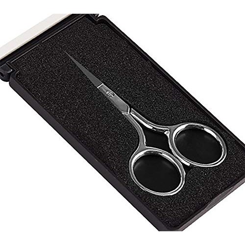 BesYouSel Eyebrows Trimming Kit Stainless Steel Nose Hair Scissors Round Prof...