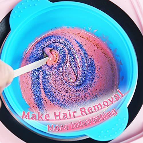 Hard Wax Beads For Hair Removal,Beth lee 5 Colors Stripless Waxing Beans Melt...