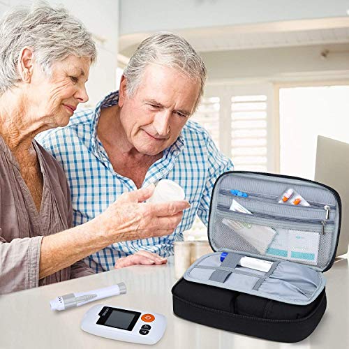 Betoores Insulin Travel Case for Diabetic Supplies, Portable Diabetic Kits Or...
